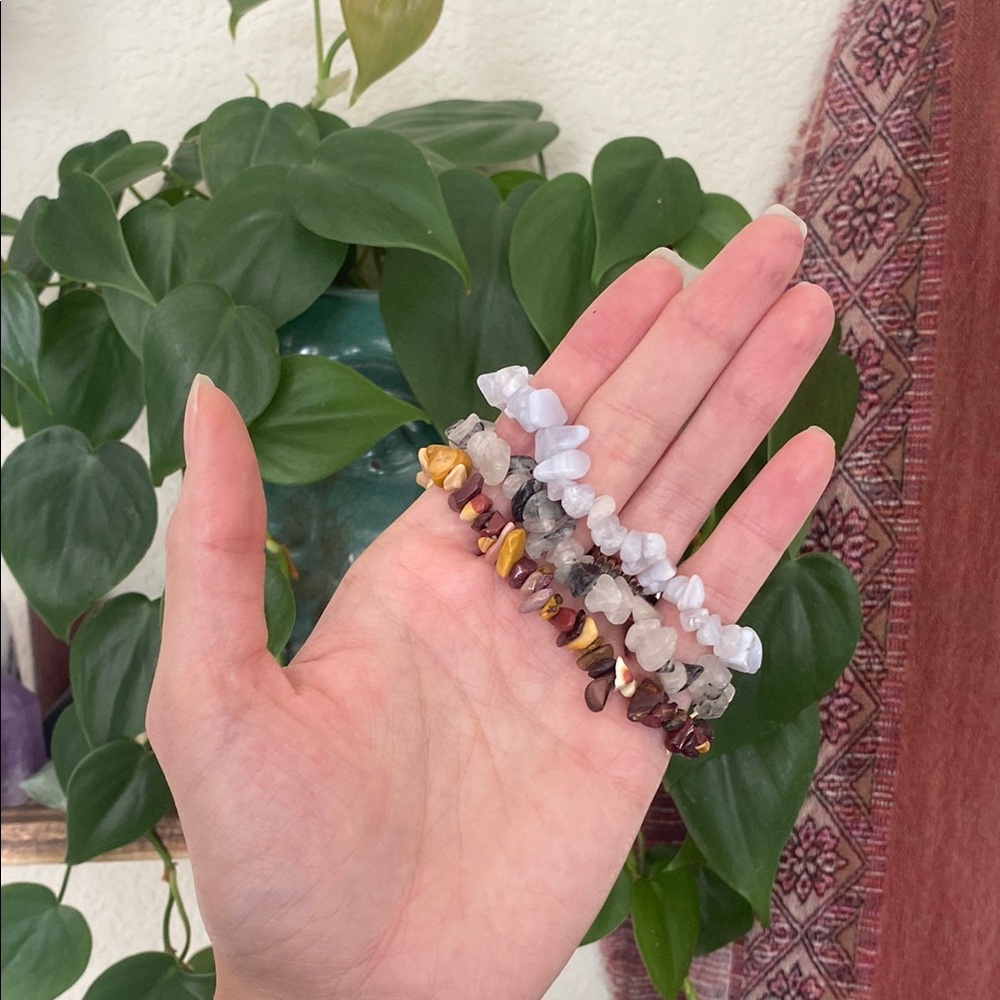 Multicolor Stone Beaded Bracelets
